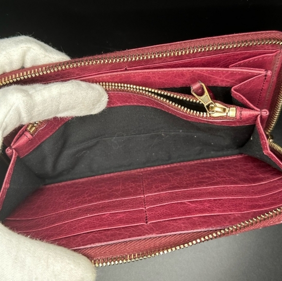 🔥 Authentic Balenciaga Continental Wallet 2015 Motocross Giant 12 - Picture 4 of 11